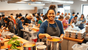 Giving Back with Love: A Volunteer Experience at Caritas of Austin - Duke's Delights